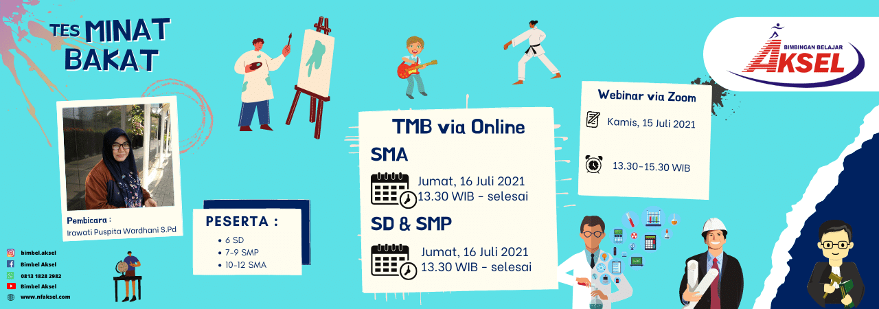 Webinar Tes Minat Bakat